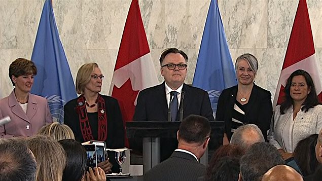 Le futur ambassadeur du Canada à l’ONU, Marc-André Blanchard