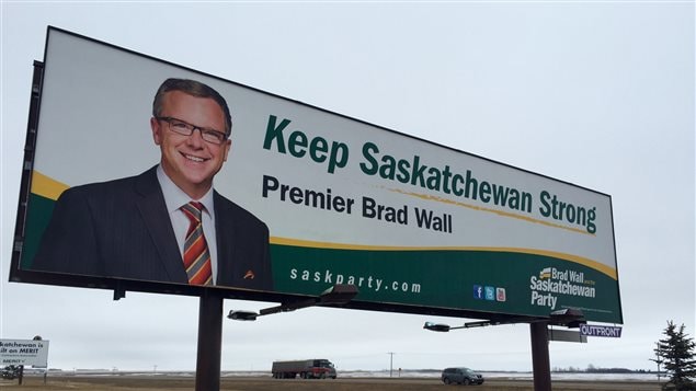 Brad Wall, premier ministre de la Saskatchewan.