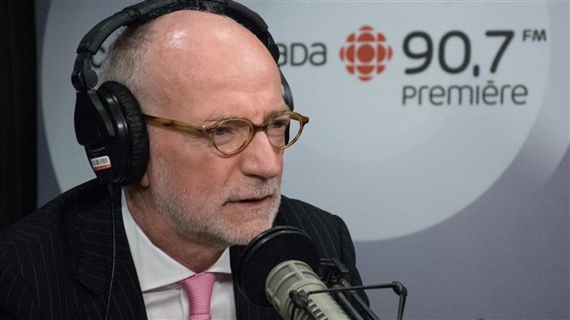 Hubert T. Lacroix, presidente, director general de Radio Canadá-CBC.