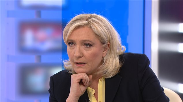 Marine Le Pen, jefa del partido de la ultra-derecha francesa Frente Nacional