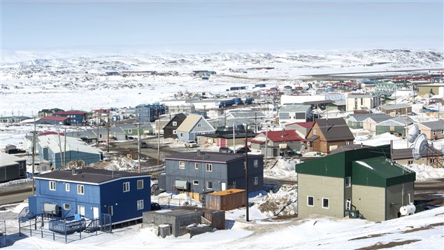  A scene from Iqaluit, Nunavut, Saturday, April 25, 2015. 