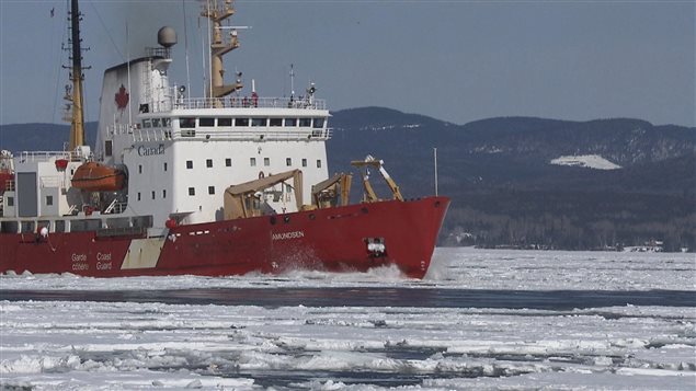 El rompehielos Amundsen