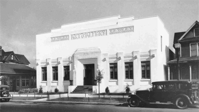 1933年的温哥华美术馆。
