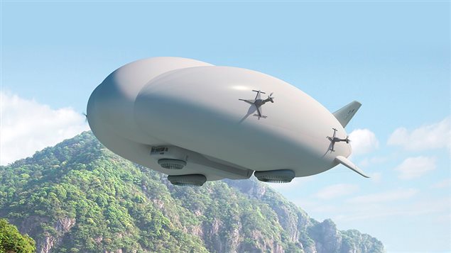 Huge airships have the advantages of a helicopter in their need for small landing spots, and the advantages of huge planes with cargo carrying capacity.