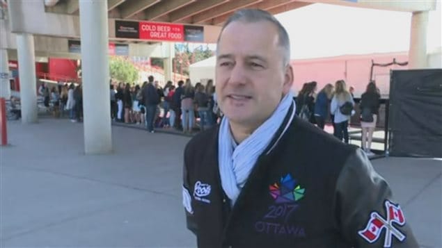 Guy Laflamme, directeur général d'Ottawa 2017 et président du comité hôte des Prix Juno Guy Laflamme, directeur général d'Ottawa 2017 et président du comité hôte des Prix Juno