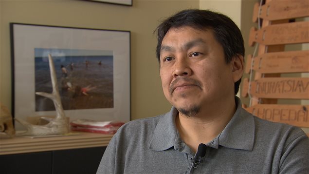 Tunu Napartuk, alcalde de la ciudad de Kuujjuaq.