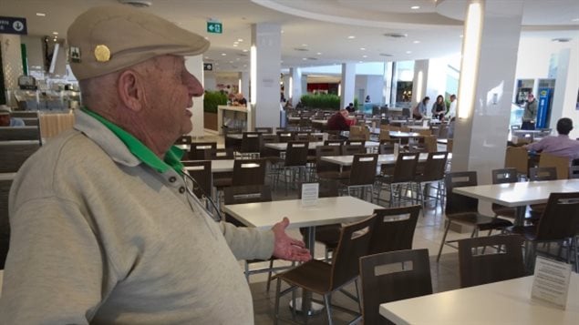 Ben, 85, drives from Squamish each day to meet up with the other chess players. *It’s unbelievable what they did, unbelievable,* he says of the mall’s move to stop the chess games. *This is where I live.