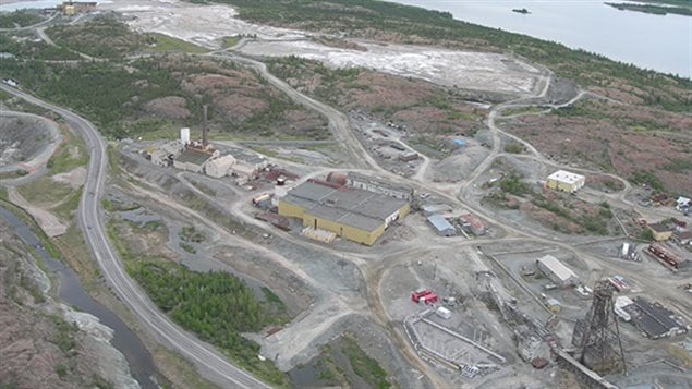 Aerial view of Giant Mine site. Clean up of the mine site itself has already taken years. Research indicated the toxicity has spread well beyond the lease area.