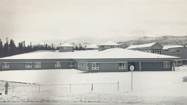 édifice de l’école en 1995