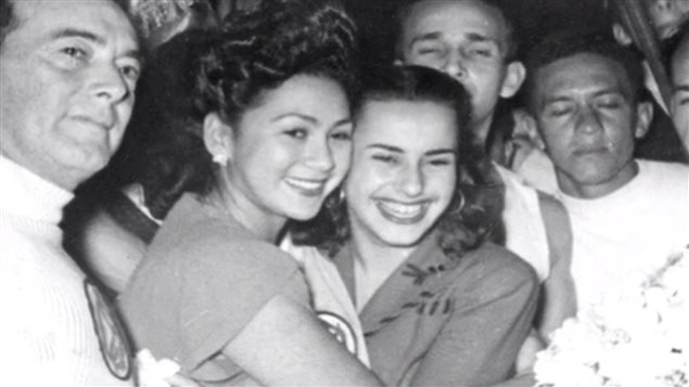 Yolanda Leal (izq) y Oly Clemente