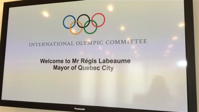 Le maire Régis Labeaume a reçu un accueil chaleureux.