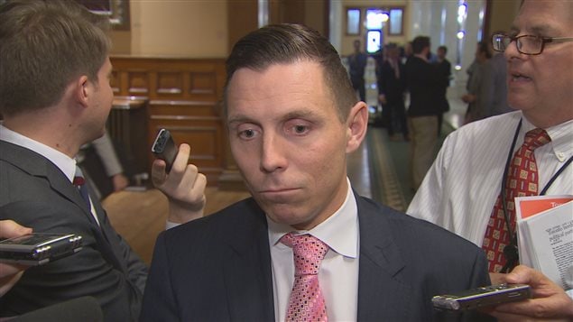 Le chef du parti progressiste-conservateur Patrick Brown Le chef du parti progressiste-conservateur Patrick Brown