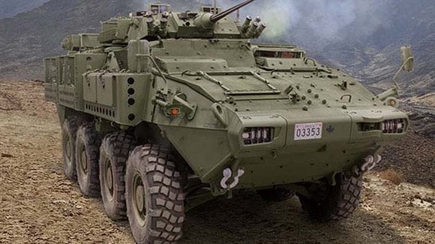 The newest version of the Canadian-made Light Armouved Vehicle is called LAV 6.0. The contract to supply hundreds of vehicles to Saudi Arabia is worth $15 billion.