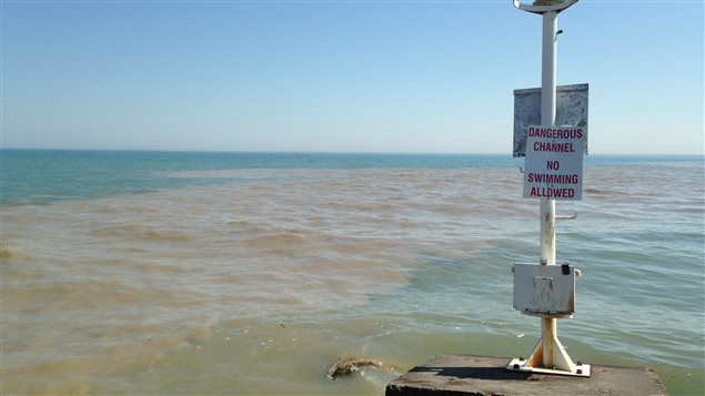 Le lac Érié à Kingsville