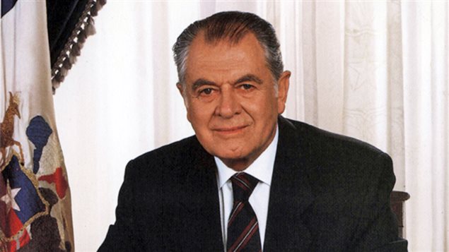 El ex presidente chileno Patricio Aylwin. 