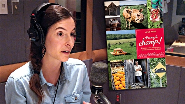 Julie Aubé, auteure du livre <em>Prenez le champ!</em> Julie Aubé, auteure du livre <em>Prenez le champ!</em>