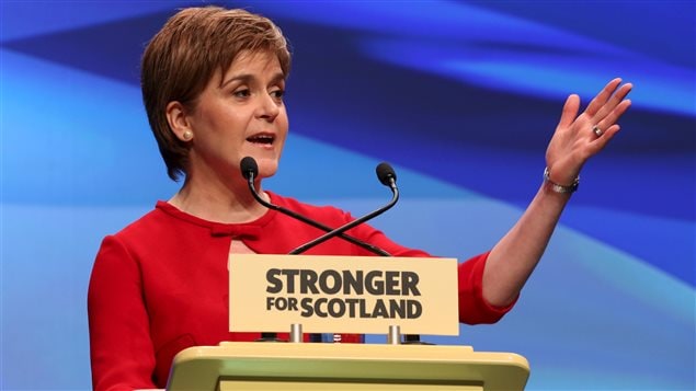 La primera ministra escocesa, Nicola Sturgeon.