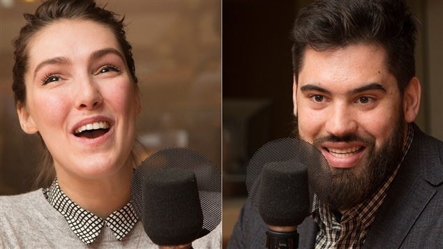 Florence-Agathe Dubé-Moreau et Laurent Duvernay-Tardif Florence-Agathe Dubé-Moreau et Laurent Duvernay-Tardif