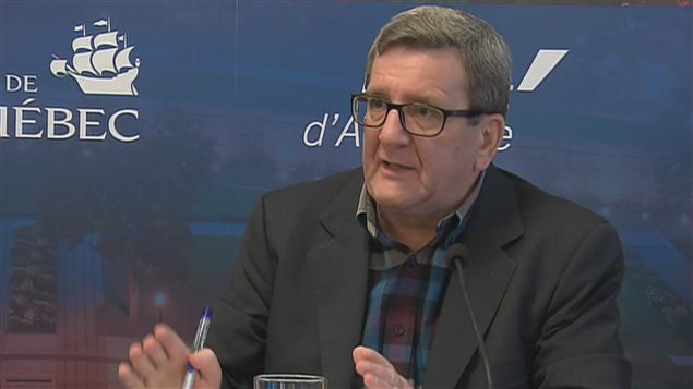 Le maire de Québec, Régis Labeaume