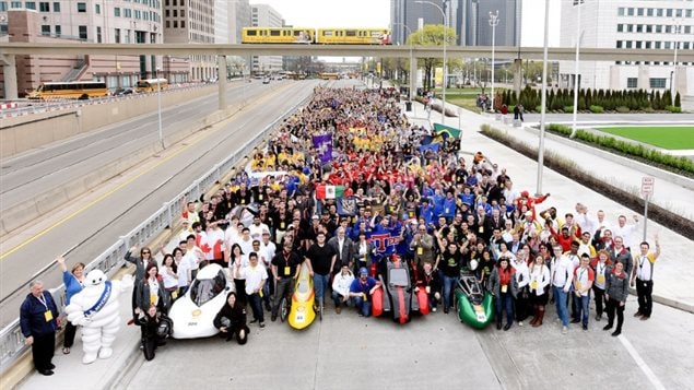 More than 1,000 competitors from throughout the Americas competed in the 10th annual Shell Eco-marathon challenge in Detroit this weekend