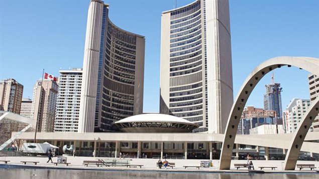 Nathan Philips Square in front of Toronto City Hall will be packed and full of music taday with many great performers to celebrate Music Monday across Canada 