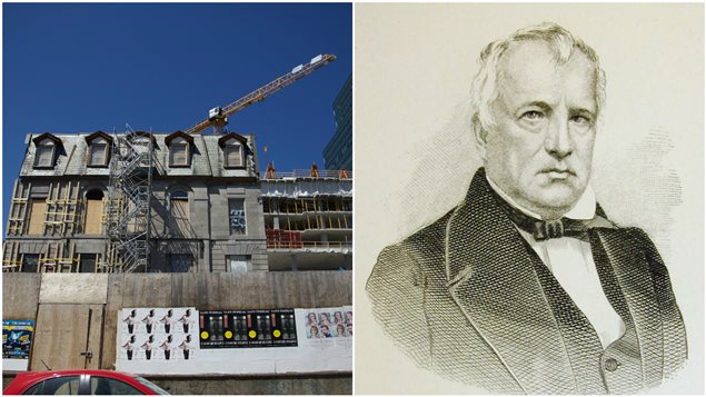 La maison de Louis-Hippolyte La Fontaine, située sur la rue Overdale à Montréal (gauche) Louis-Hippolyte La Fontaine (droite) La maison de Louis-Hippolyte La Fontaine, située sur la rue Overdale à Montréal (gauche) Louis-Hippolyte La Fontaine (droite)