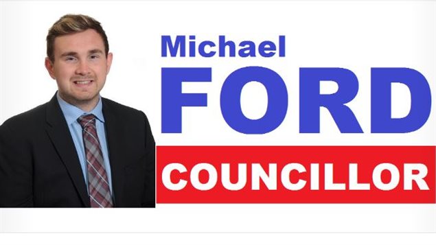 Michael Ford, le neveu de Rob Ford, élu dans Etobicoke Nord comme conseiller municipal Michael Ford, le neveu de Rob Ford, élu dans Etobicoke Nord comme conseiller municipal