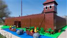 Un Winnipégois construit une réplique de Fort Gibraltar en LEGO