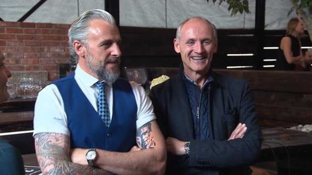 In the sequel of the movie Bon Cop Bad Cop, Patrick Huard (left) and Colm Feore will again play police detectives from the two sides of Canada’s linguistic divide.