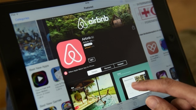Aperçu de l’application Airbnb