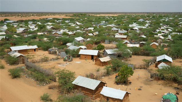  A view of Dagahaley camp, one of the 5 camps that make up the larger combined refugee camp that is Dadaab. The camp is located in northeastern Kenya, on the border to Somalia and around 95.8 per cent of refugees there are Somali. It has a current population of around 350,000 people. In 2016 Dadaab remains the third largest ‘city’ in Kenya. CARE/Lucy Beck