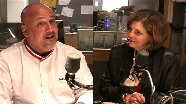 Le chef Frédéric Anton et Liza Frulla, directrice générale de l'ITHQ Le chef Frédéric Anton et Liza Frulla, directrice générale de l'ITHQ