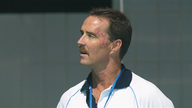 Scott Volkers, entrenador del equipo de natación brasileño que debe participara en los Juegos Olímpicos de Río.