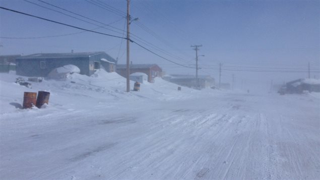 قرية بيكر ليك في إقليم نونافوت في الشمال الكندي القطبي
