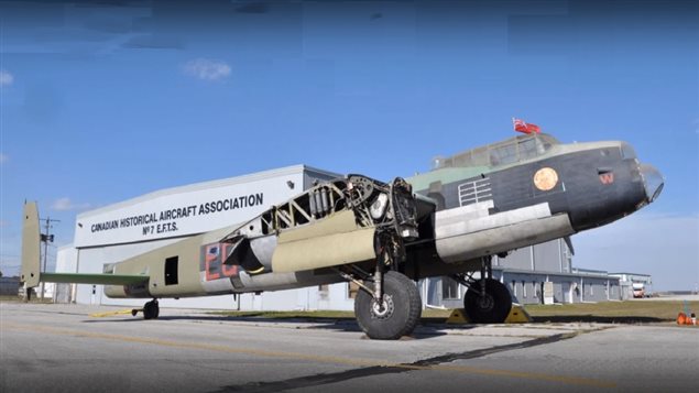 Canadian Historical Aircraft Association Lancaster Mk-X undergoing restoration