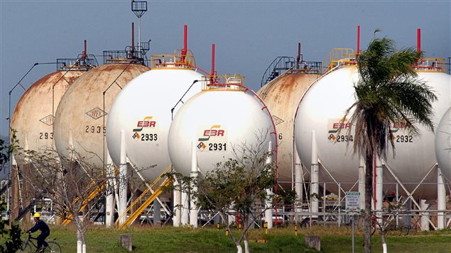 Una planta de Petrobras en Brasil
