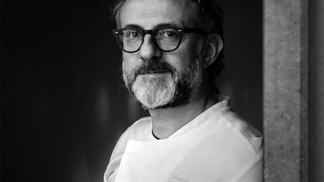 Le chef italien Massimo Bottura Le chef italien Massimo Bottura