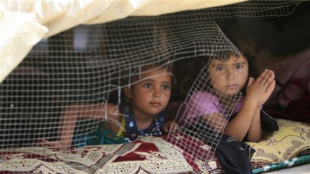 Some Syrian children have made it into refugee camps but thousands others are missing.