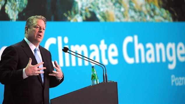 L’ancien vice-président américain Al Gore en 2008