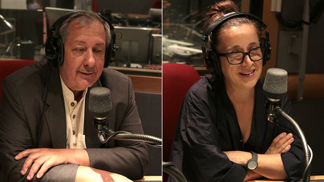 Le chef Philippe Mollé et la journliste Marie-Claude Lortie Le chef Philippe Mollé et la journliste Marie-Claude Lortie