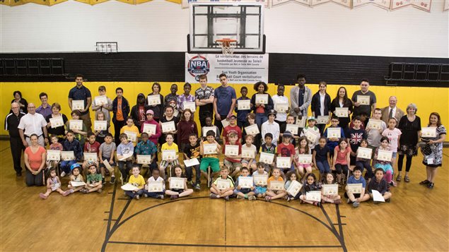 Youngsters gathered at Sun Youth headquarters in Montreal to be honoured for courage and good deeds.