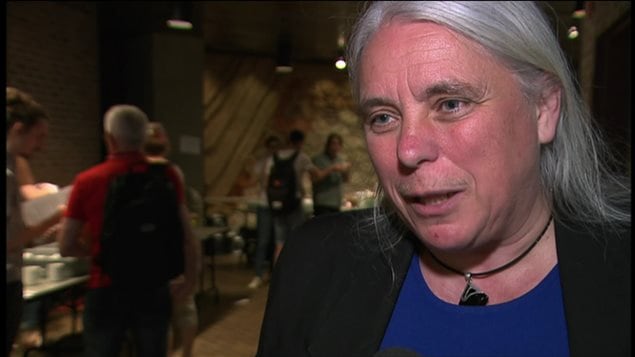 La diputada de Quebec Solidario, Manon Massé.