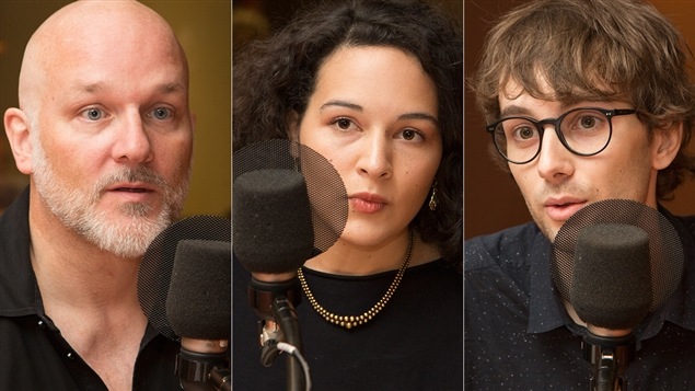 François Audet, Zoé Barry et Josselyn Guillarmou François Audet, Zoé Barry et Josselyn Guillarmou