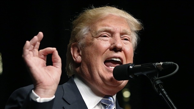 El ricacho Donald Trump, aspirante republicano a la Casa Blanca.