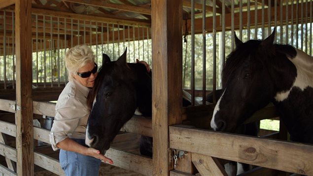 Jeanette Williams- her act used to involve 24 trained horses.