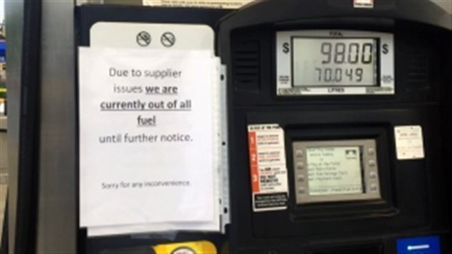 Petro-Canada油站希望能从第三方得到汽油供应