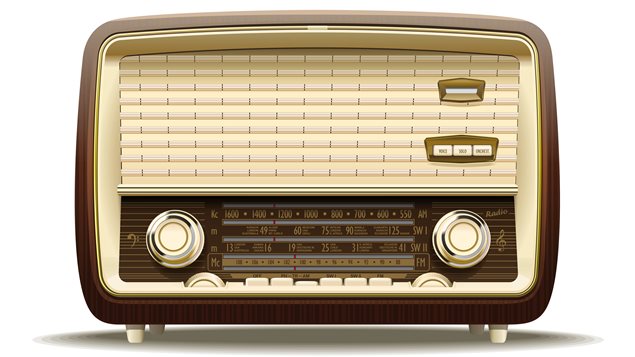 Un vieux poste de radio Un vieux poste de radio