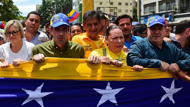 La oposición también ha ganado las calles en Venezuela.