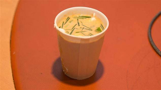 Lait d'asperges aux crevettes Lait d'asperges aux crevettes