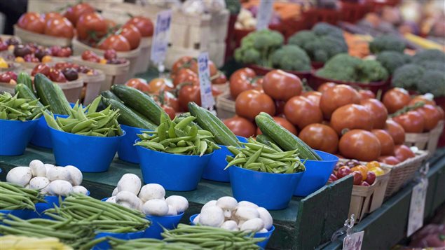 Vegetables on display at Montreal’s Jean Talon Market in January 2016 likely cost more than the year before, and people bought fewer of them.